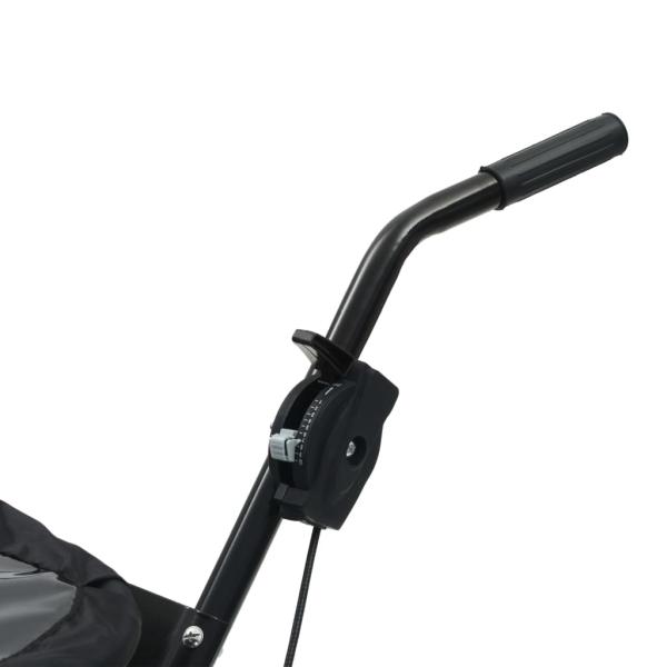 Handstreuwagen Salzstreuer PVC und Stahl 106x73x76 cm 45 L