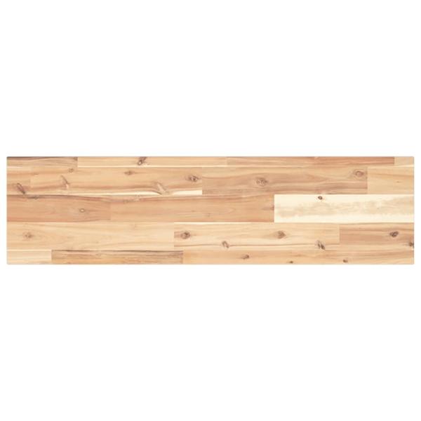 ARDEBO.de - Schweberegal 80x20x2 cm Massivholz Akazie Unbehandelt
