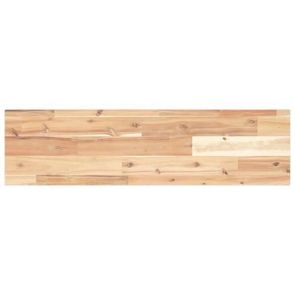 Schweberegale 3 Stk. 100x20x2 cm Massivholz Akazie Unbehandelt