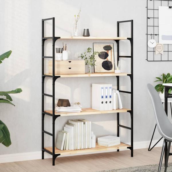 ARDEBO.de - Schweberegal 80x30x2 cm Massivholz Akazie Unbehandelt