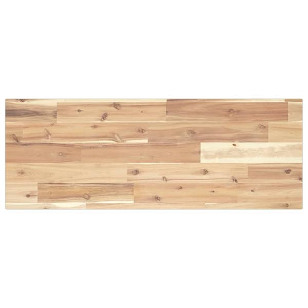 Schweberegale 2 Stk. 80x30x2 cm Massivholz Akazie Unbehandelt