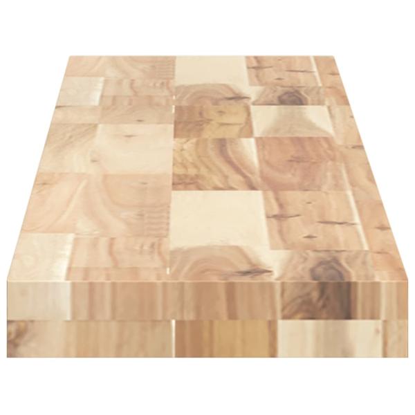 Schweberegale 4 Stk. 160x20x4 cm Massivholz Akazie Unbehandelt