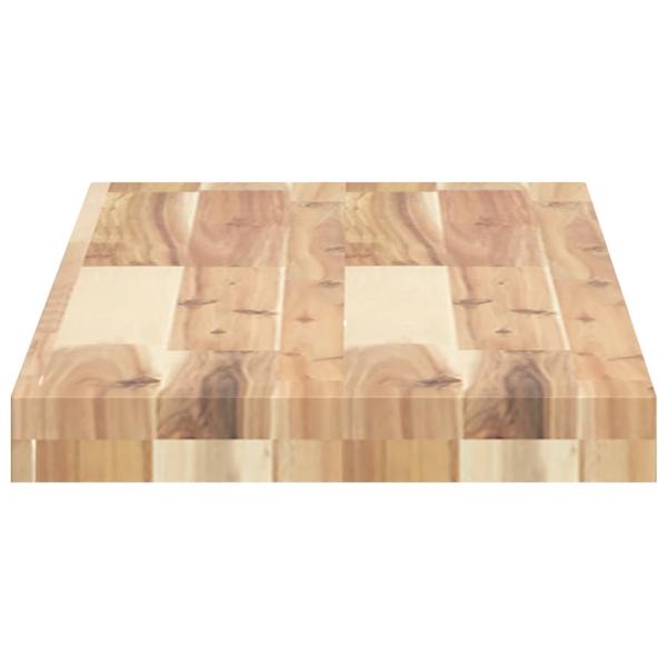 Schweberegale 4 Stk. 80x30x4 cm Massivholz Akazie Unbehandelt