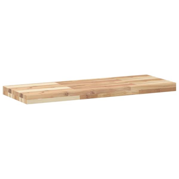 Schweberegale 4 Stk. 80x30x4 cm Massivholz Akazie Unbehandelt