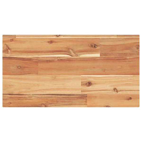 Schweberegal 60x20x2 cm Massivholz Akazie Ölbehandelt