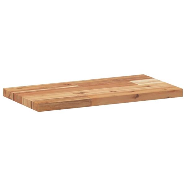 Schweberegale 4 Stk. 60x20x2 cm Massivholz Akazie Ölbehandelt