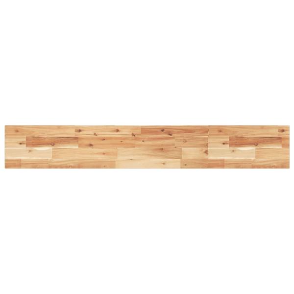 ARDEBO.de - Schweberegal 120x20x2 cm Massivholz Akazie Ölbehandelt