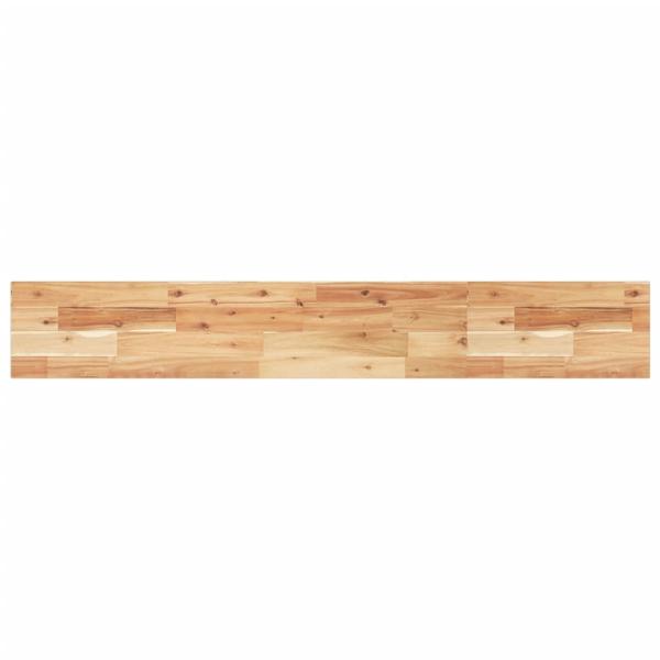 Schweberegale 3 Stk. 160x20x2 cm Massivholz Akazie Ölbehandelt