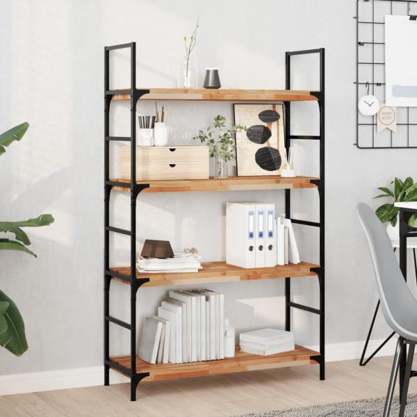 ARDEBO.de - Schweberegale 2 Stk. 100x30x4 cm Massivholz Akazie Ölbehandelt