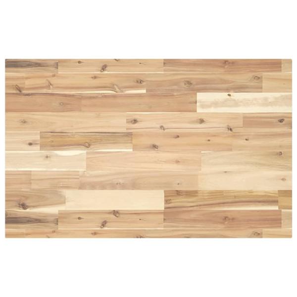 ARDEBO.de - Waschtischplatte Unbehandelt 160x50x4 cm Massivholz Akazie