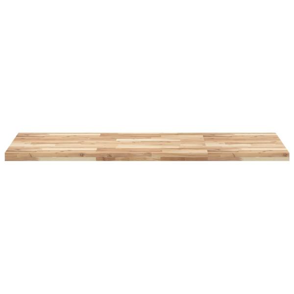 Waschtischplatte Unbehandelt 120x60x4 cm Massivholz Akazie