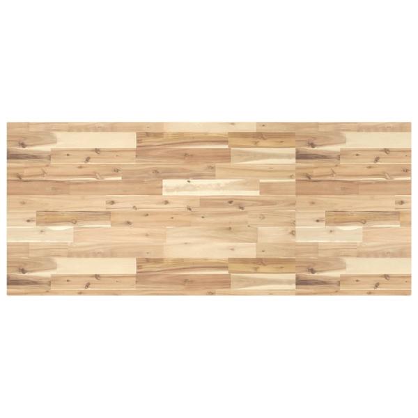 ARDEBO.de - Waschtischplatte Unbehandelt 140x60x4 cm Massivholz Akazie