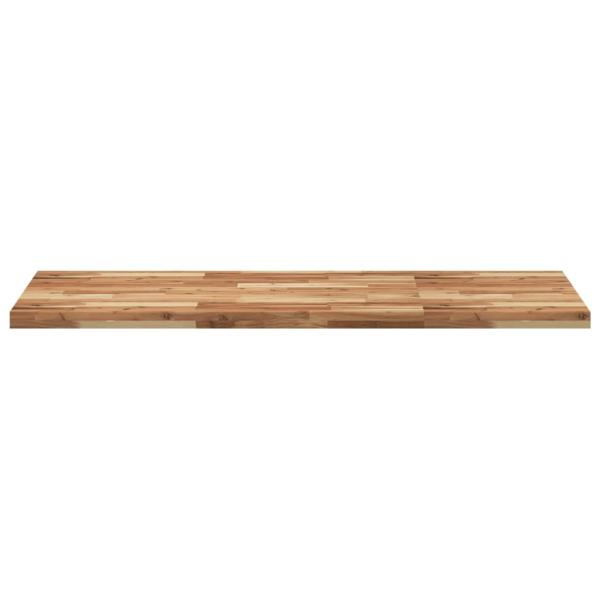 Waschtischplatte Ölbeschichtung 140x60x4 cm Massivholz Akazie