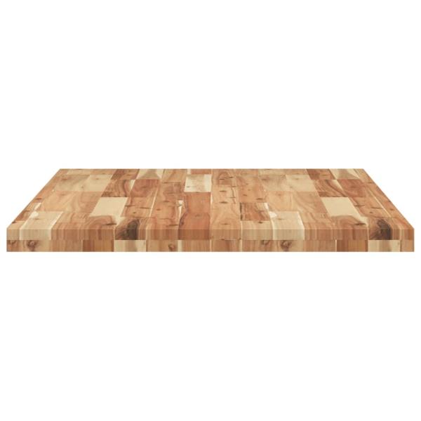 Schreibtischplatte Ölbeschichtung 120x70x4 cm Massivholz Akazie