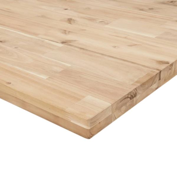 Werkbank 80x60x(73-99,5) cm Massivholz Akazie Rechteckig