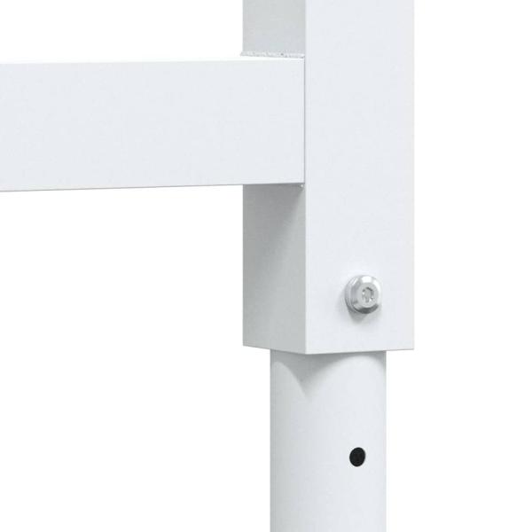 Werkbank 80x60x(73-99,5) cm Massivholz Akazie Rechteckig