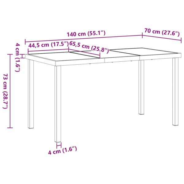 Garten Essgruppe 5 pcs Hellgrau Poly-Rattan