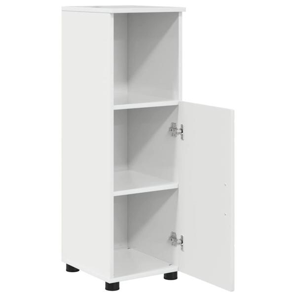 Badezimmermöbel Set 3 pcs Hochglanz-Weiß 61 x 35 x 64 cm
