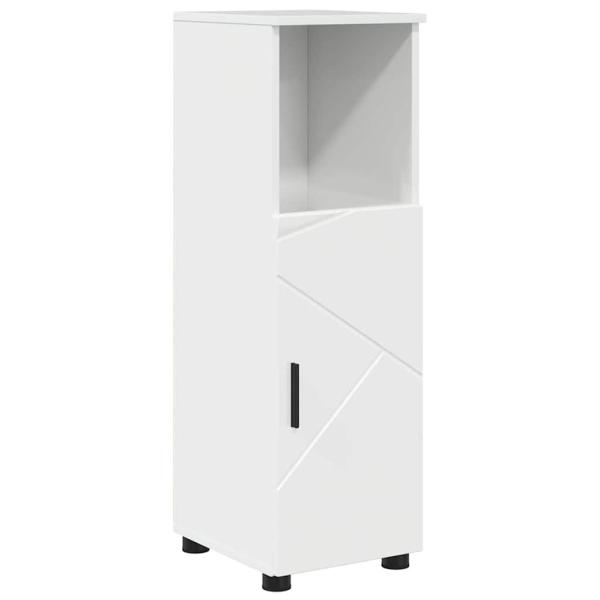 Badezimmermöbel Set 5 pcs Hochglanz-Weiß 61 x 35 x 64 cm
