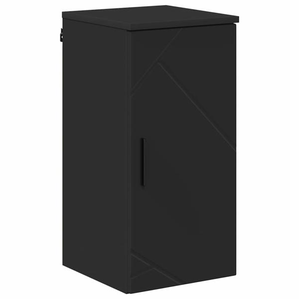 Badezimmermöbel Set 5 pcs Schwarz 61 x 35 x 64 cm Holzwerkstoff