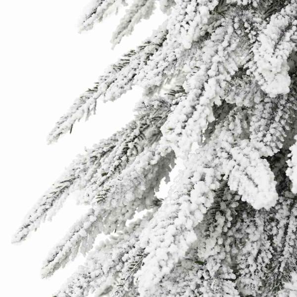 KünstlicherWeihnachtsbaum Weiß 150cm PVC