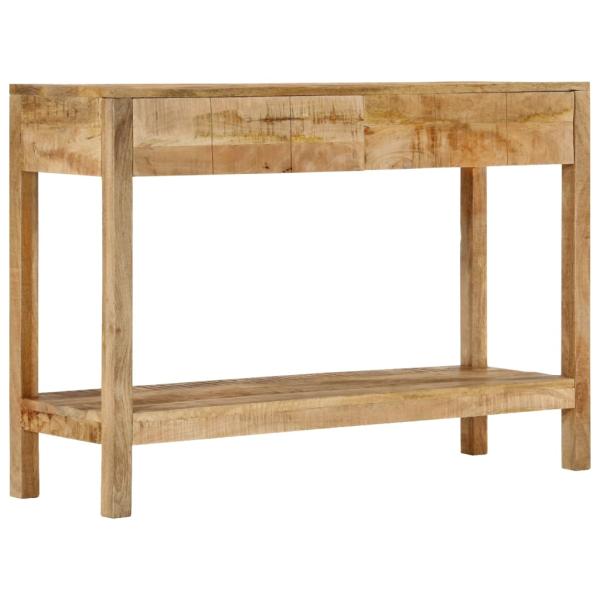 Konsolentisch mit 2 Schubladen 110x35x75 cm Massivholz Mango