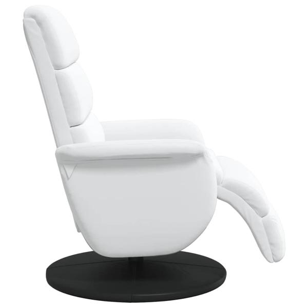 Relaxsessel Weiß 71 x 98 x 106 cm Kunstleder