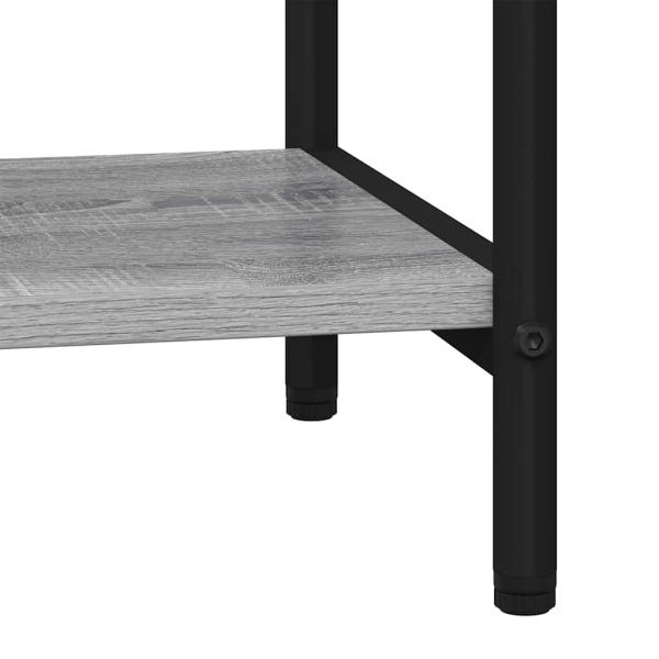 Regal Grau Sonoma 80 x 30 x 146 cm Holzwerkstoff