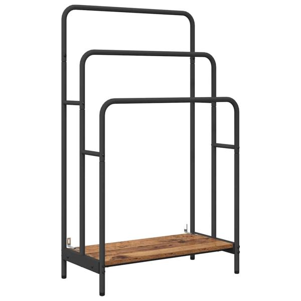 Kleiderständer Altholz 60 x 30 x 100.5 cm Holzwerkstoff