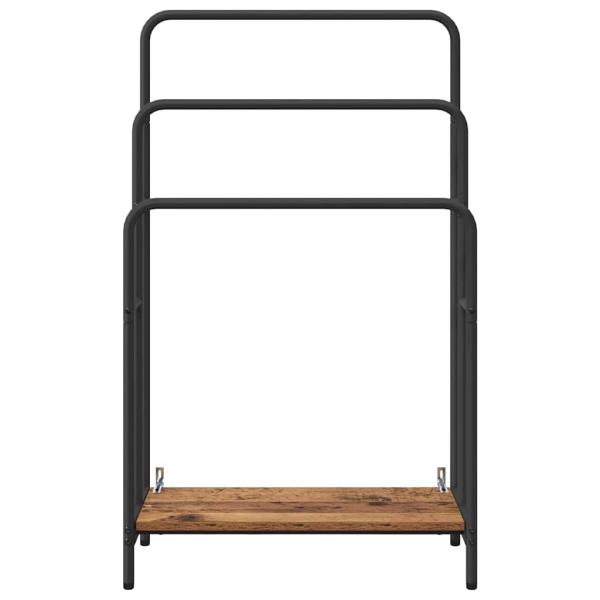 Kleiderständer Altholz 60 x 30 x 100.5 cm Holzwerkstoff