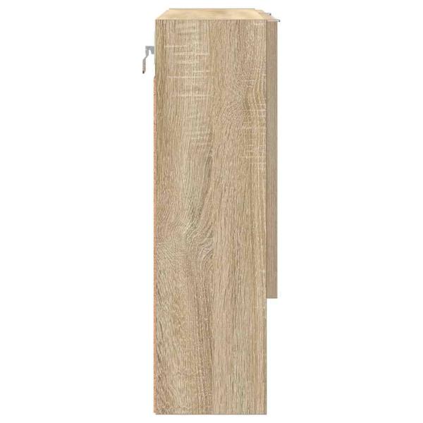 Spiegelschrank Sonoma Eiche 59 x 17 x 55 cm Holzwerkstoff