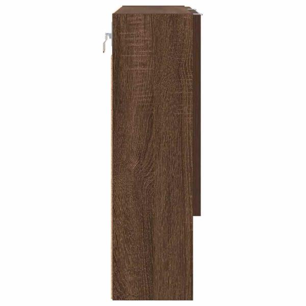 Spiegelschrank Braune Eiche 59 x 17 x 55 cm Holzwerkstoff