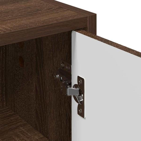 Badezimmer Schrank Braune Eiche 39 x 23,5 x 65 cm Holzwerkstoff
