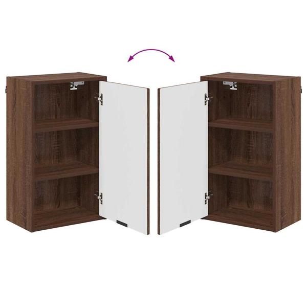 Badezimmer Schrank Braune Eiche 39 x 23,5 x 65 cm Holzwerkstoff