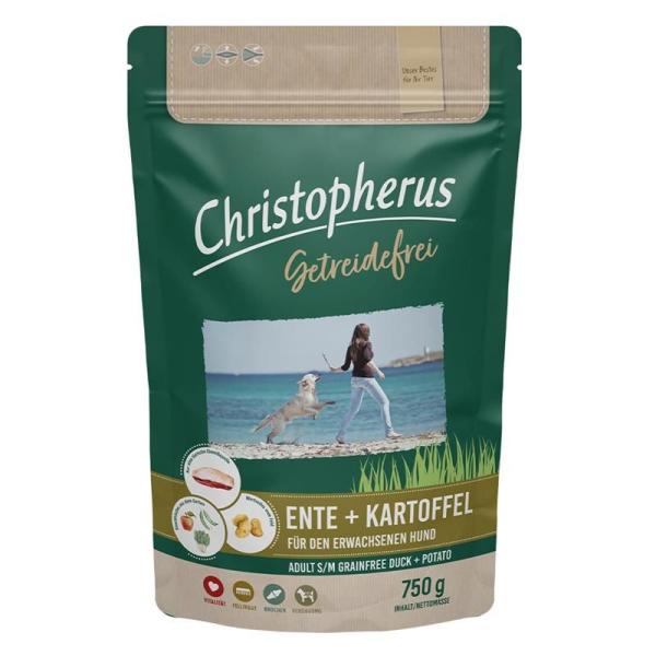 ARDEBO.de Christopherus Getreidefrei Ente & Kartoffel 750g