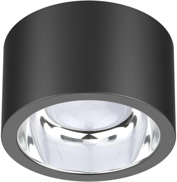 ARDEBO.de EVN LED Deckenanbau, rund, IP54, 200-240V, 13W, 3000K-5700K, 1120-1290lm, anthrazit (ALG54131525)
