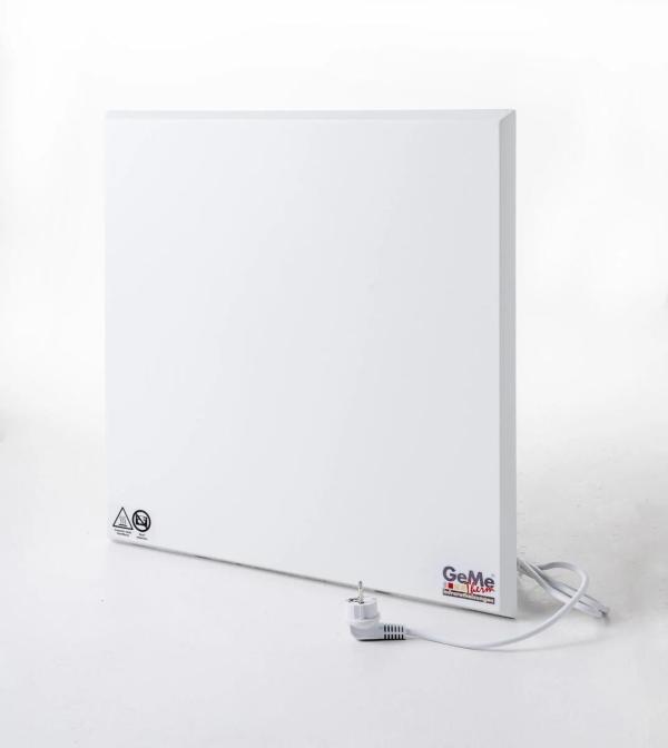 ARDEBO.de GeMeTherm Infrarotheizung, 450W, 600x600x25mm, Metall, weiß (IHP-M-0450)