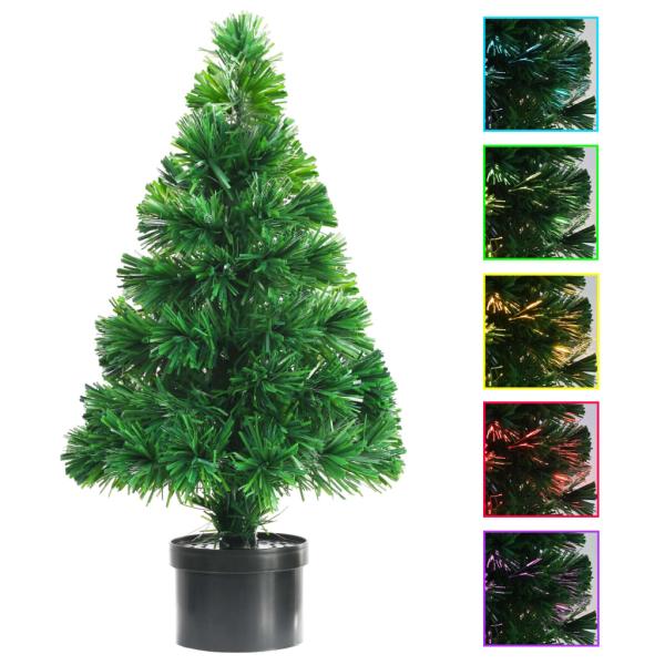 ARDEBO.de - Künstlicher Weihnachtsbaum Glasfaser 64 cm Grün