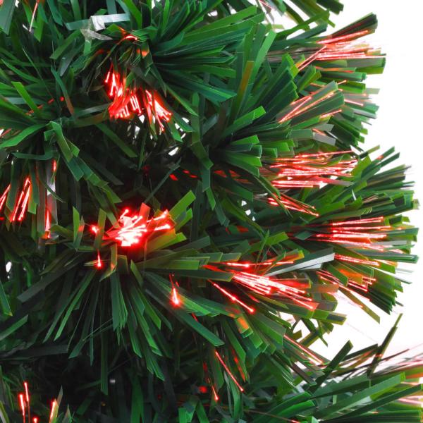 Künstlicher Weihnachtsbaum Glasfaser 64 cm Grün