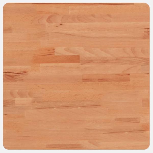 Waschbeckenregal Wandmontage Stahl und Massivholz Buche