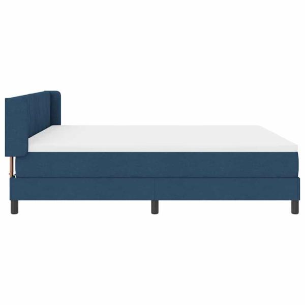 Boxspringbett mit Matratze mit Matratze Blau 180 x 200 cm
