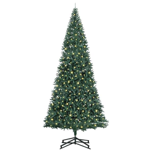 Künstlicher vorbeleuchteter Weihnachtsbaum Grün 500 cm PVC