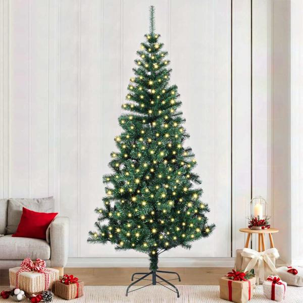 ARDEBO.de - KünstlicherWeihnachtsbaum Grün 240cm PVC