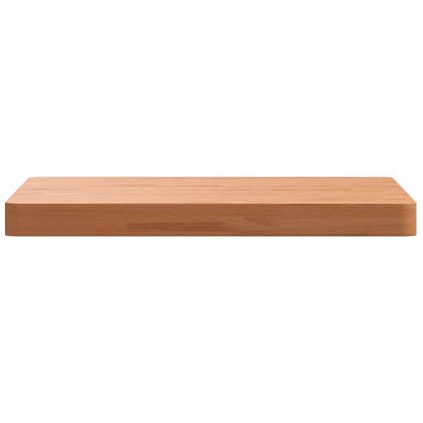 Tischplatte 50x50x4 cm Quadratisch Massivholz Buche