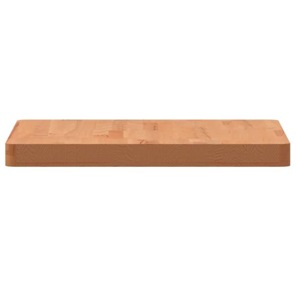 Tischplatte 50x50x4 cm Quadratisch Massivholz Buche