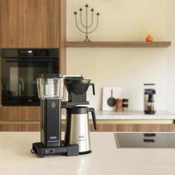Moccamaster KBGT Filter-Kaffeemaschine, 1450 W, Wasserstandsanzeige, Automatische Abschaltung, schwarz