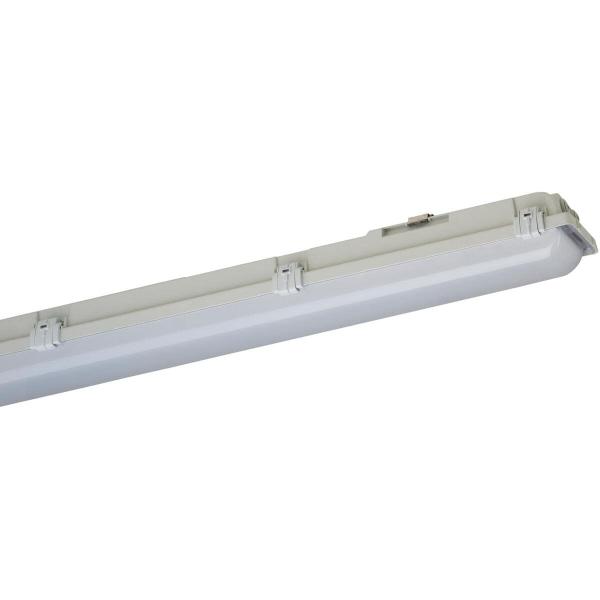 ARDEBO.de Schuch PROXIMA 161PX 15L34 T40 H70 LED-Feuchtraum-Wannenleuchte, 21W, 3430lm, IK08, grau (161340023)
