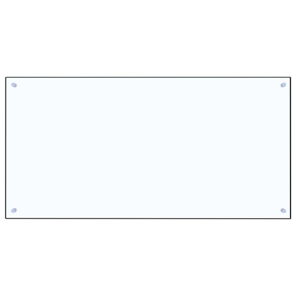 Küchenrückwand Transparent 120×60 cm Hartglas