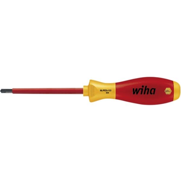 WIHA VDE-Schraubendreher 328SF  SCHLITZ/PZ 2x100