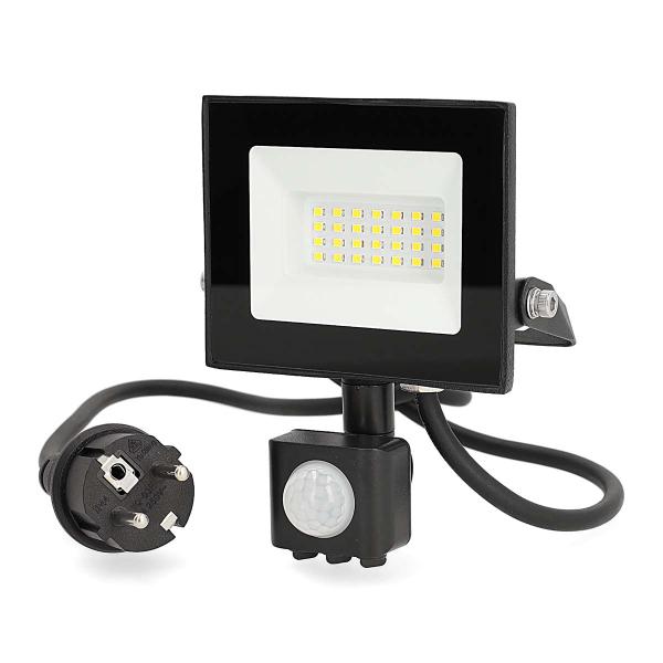 LED-Flutlicht | 4000 K | Nennlichtstrom: 1620 lm | IP44 | 1.00 m | Energieklasse: F | 220 - 240 V AC 50/60 Hz | 20 W